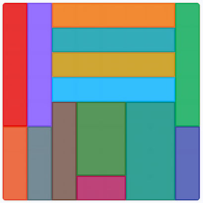 LinkedIn Patches #100 answer: 14 patches on an 8x8 grid