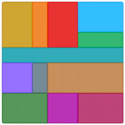 LinkedIn Patches #115 answer: 12 patches on an 8x8 grid